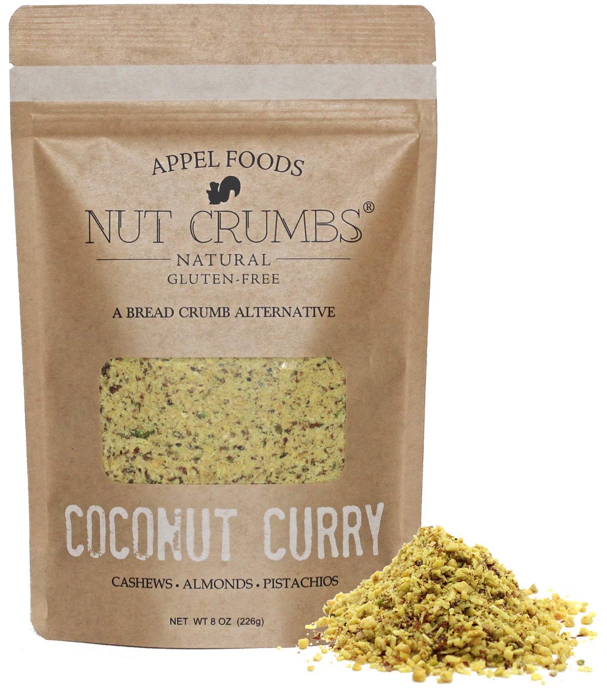 Coconut Curry Nut Crumbs