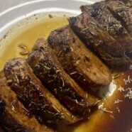 Black Cherry Balsamic Pork Tenderloin