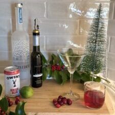 Cranberry Pear Moscow Mule