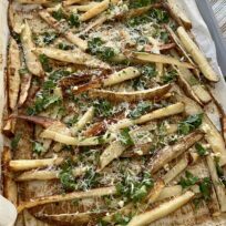 Garlic Cilantro French Fries