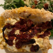 Goat Cheese & Sun Dried Tomato Stuffed Chicken