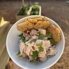 Peach & Harissa Chicken Salad