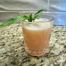Basil Limoncello Sour