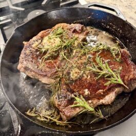 Wild Mushroom & Sage Ribeye