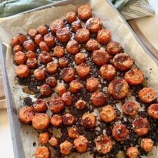 Rosemary Carrots w/Fig Balsamic & Honey Glaze