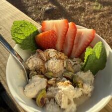 Strawberry Frozen Yogurt Treat