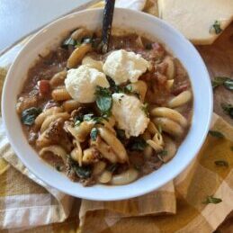 Tuscan Lasagna Soup