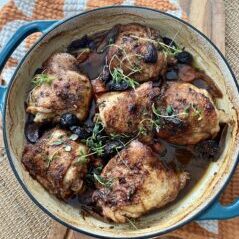 Wild Mushroom & Sage Chicken Thighs